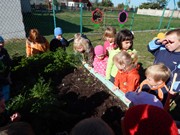 Sklízíme úrodu na zahrádce